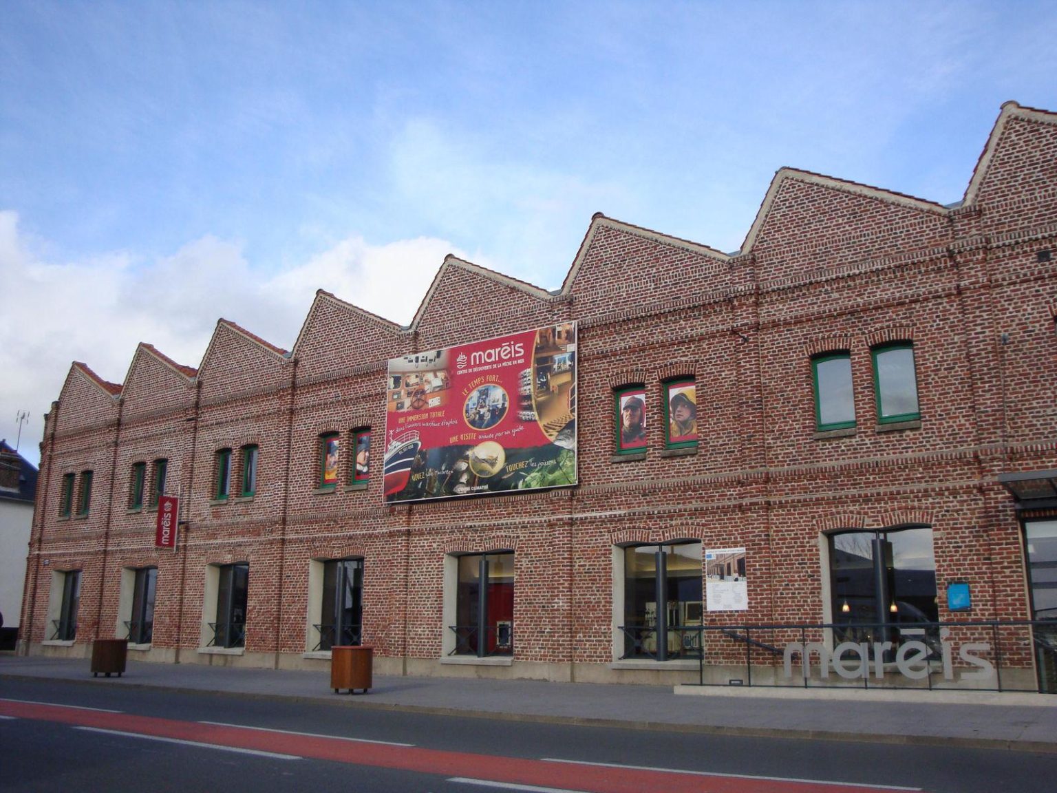 Façade du musée "Mareis" sur la vie de marin pécheur